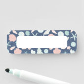 貝殻パターン 名札 (インサイチュ)