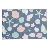 貝殻パターン 枕カバー (正面右)