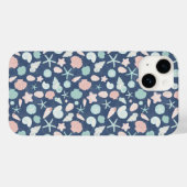 貝殻パターン Case-Mate iPhoneケース (裏面 (横))