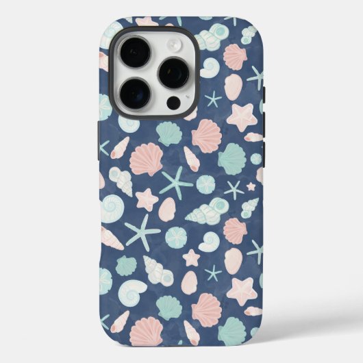 貝殻パターン Case-Mate iPhoneケース (裏面)