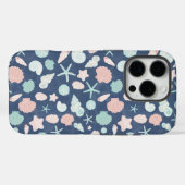 貝殻パターン Case-Mate iPhoneケース (裏面 (横))