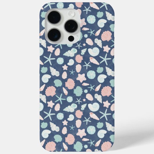 貝殻パターン Case-Mate iPhoneケース (裏面)