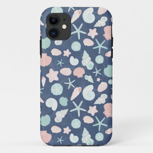 貝殻パターン Case-Mate iPhoneケース (裏面)