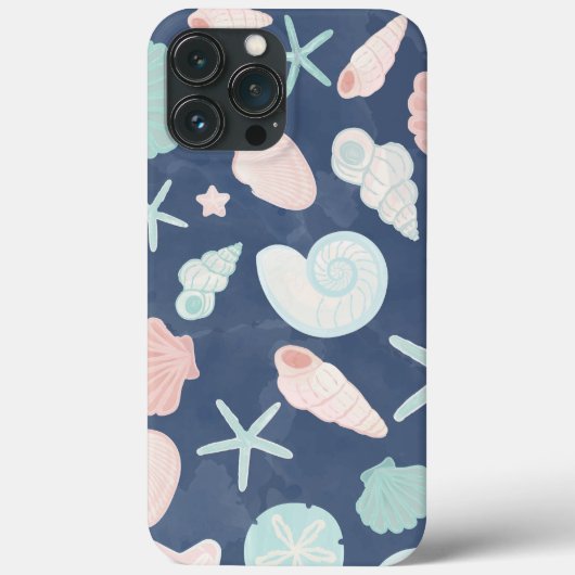 貝殻パターン Case-Mate iPhoneケース (裏面)