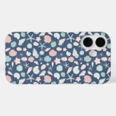 貝殻パターン Case-Mate iPhoneケース (裏面 (横))