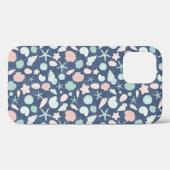 貝殻パターン Case-Mate iPhoneケース (裏面 (横))