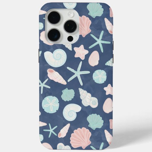 貝殻パターン Case-Mate iPhoneケース (裏面)