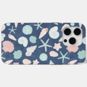 貝殻パターン Case-Mate iPhoneケース (裏面 (横))