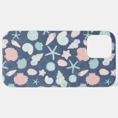 貝殻パターン iPhoneケース (裏面横)