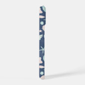 貝殻パターン iPhone 15ケース (右側面)