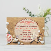 貝殻付き砂ビーチ 招待状 (スタンド正面)