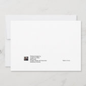 貝殻付き砂ビーチ 招待状 (裏面)