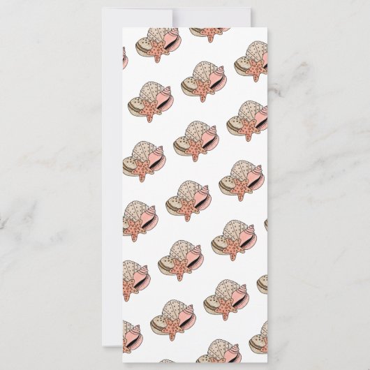 貝殻卒　お別れ 招待状 (裏面)