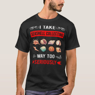 貝殻収集 貝殻 ビーチコーミング シェルリング Tシャツ