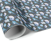 貝殻模様のサンゴ ラッピングペーパー (ロールコーナー)
