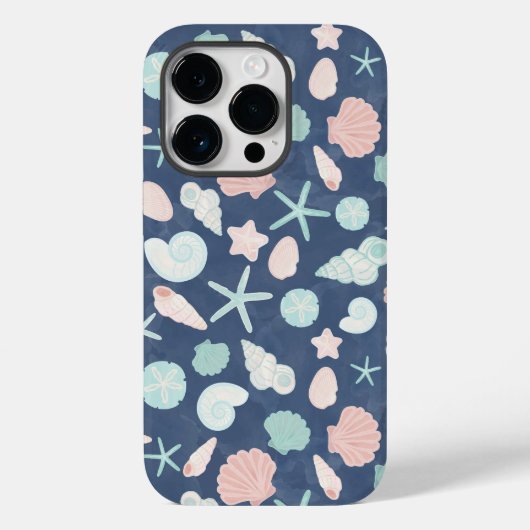 貝殻模様 Case-Mate iPhoneケース (裏面)