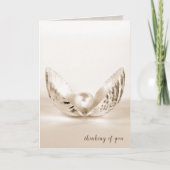 貝殻独身のの真珠 カード (正面)