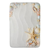 貝殻砂ビーチバスマット バスマット (正面縦)