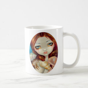 "貝殻美しい"のマグ コーヒーマグカップ