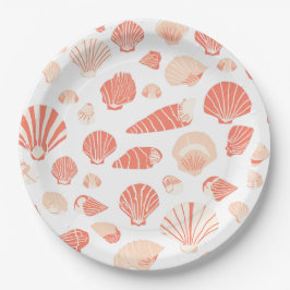 貝殻 | かわいい海ビーチ ペーパープレート