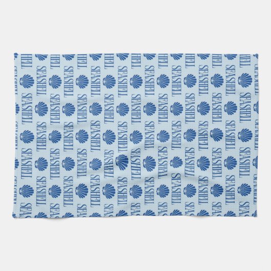 貝殻 キッチンタオル (横)