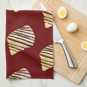 貝殻 キッチンタオル (四つ折り)
