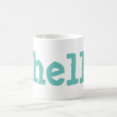 貝殻 コーヒーマグカップ (中央)