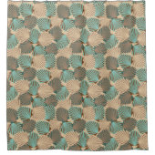 貝殻 シャワーカーテン (正面)