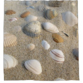 貝殻 シャワーカーテン (正面)