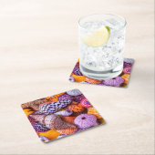 貝殻 スクエアペーパーコースター (インサイチュ)