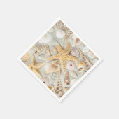 貝殻 スタンダードカクテルナプキン (角)