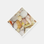 貝殻 スタンダードカクテルナプキン (角)