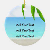 貝殻 セラミックオーナメント (裏面)