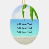 貝殻 セラミックオーナメント (裏面)