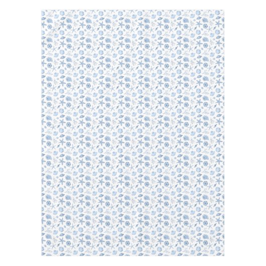 貝殻 テーブルクロス (正面)