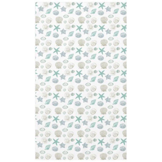 貝殻 テーブルクロス (正面)