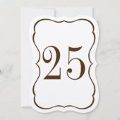 貝殻 テーブルナンバー (裏面)