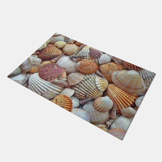 貝殻 ドアマット (アングル)