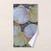 貝殻 バスタオルセット (ハンドタオル)