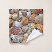 貝殻 バスタオルセット (ウォッシュタオル)