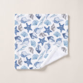 貝殻 バスタオルセット (ウォッシュタオル)