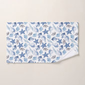 貝殻 バスタオルセット (ハンドタオル)