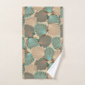 貝殻 バスタオルセット (ハンドタオル)