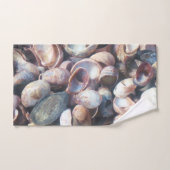 貝殻 バスタオルセット (ハンドタオル)