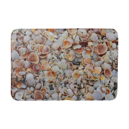 貝殻 バスマット (正面)