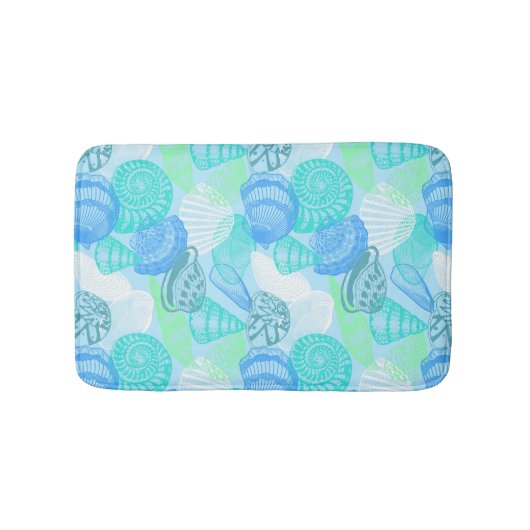 貝殻 バスマット (正面)