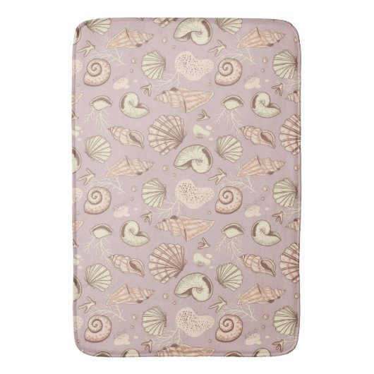 貝殻 バスマット (正面縦)