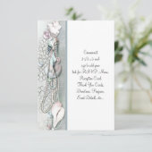 貝殻 パール ビーチ ウェディング RSVP (スタンド正面)