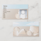 貝殻-ビジネス 名刺 (正面/裏面)