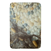 貝殻、ビーチ、海、風呂、家の敷物またはマット バスマット (正面縦)